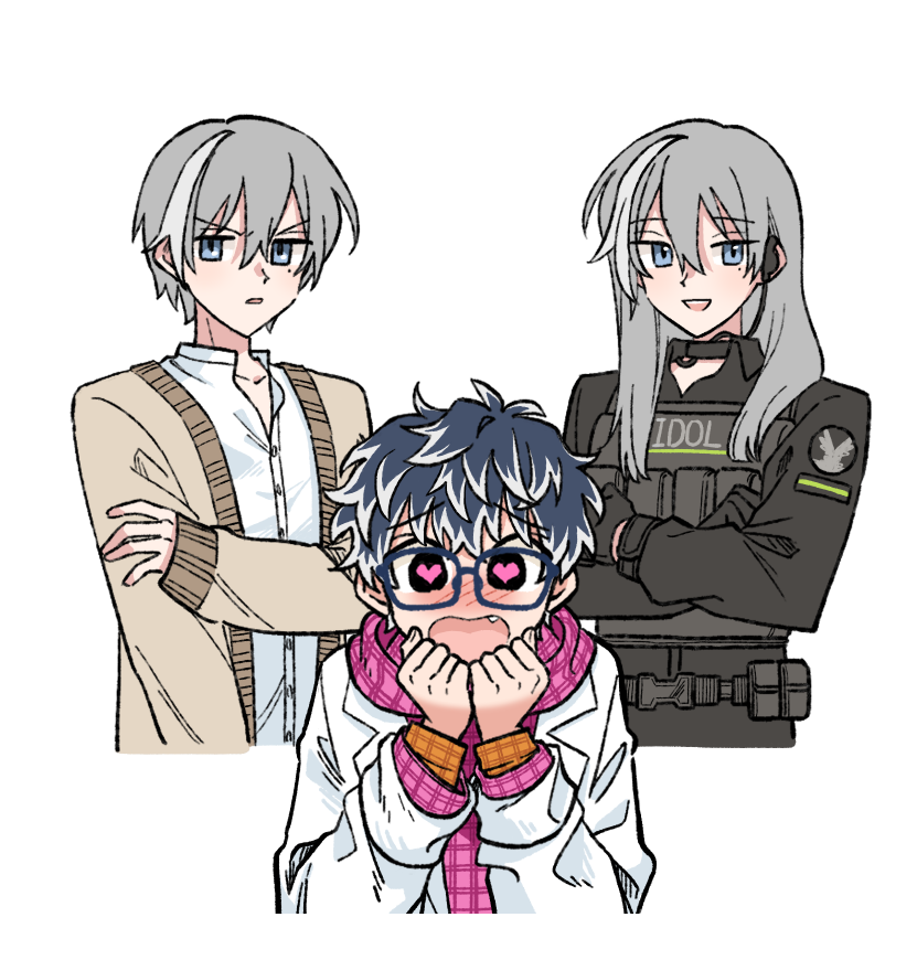 표지 일러가 될 유암모란 그리고 유키(?)