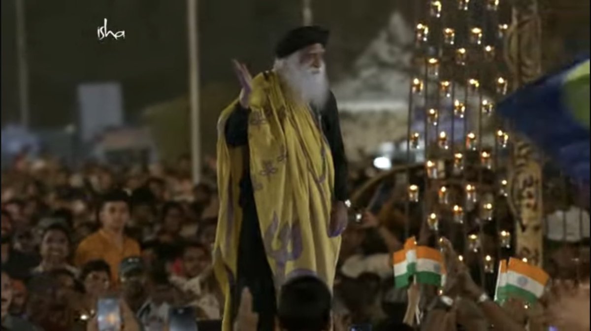 Watching Mahashivratri from Uzbekistan🙏🥳
#PoweredByAdiyogi