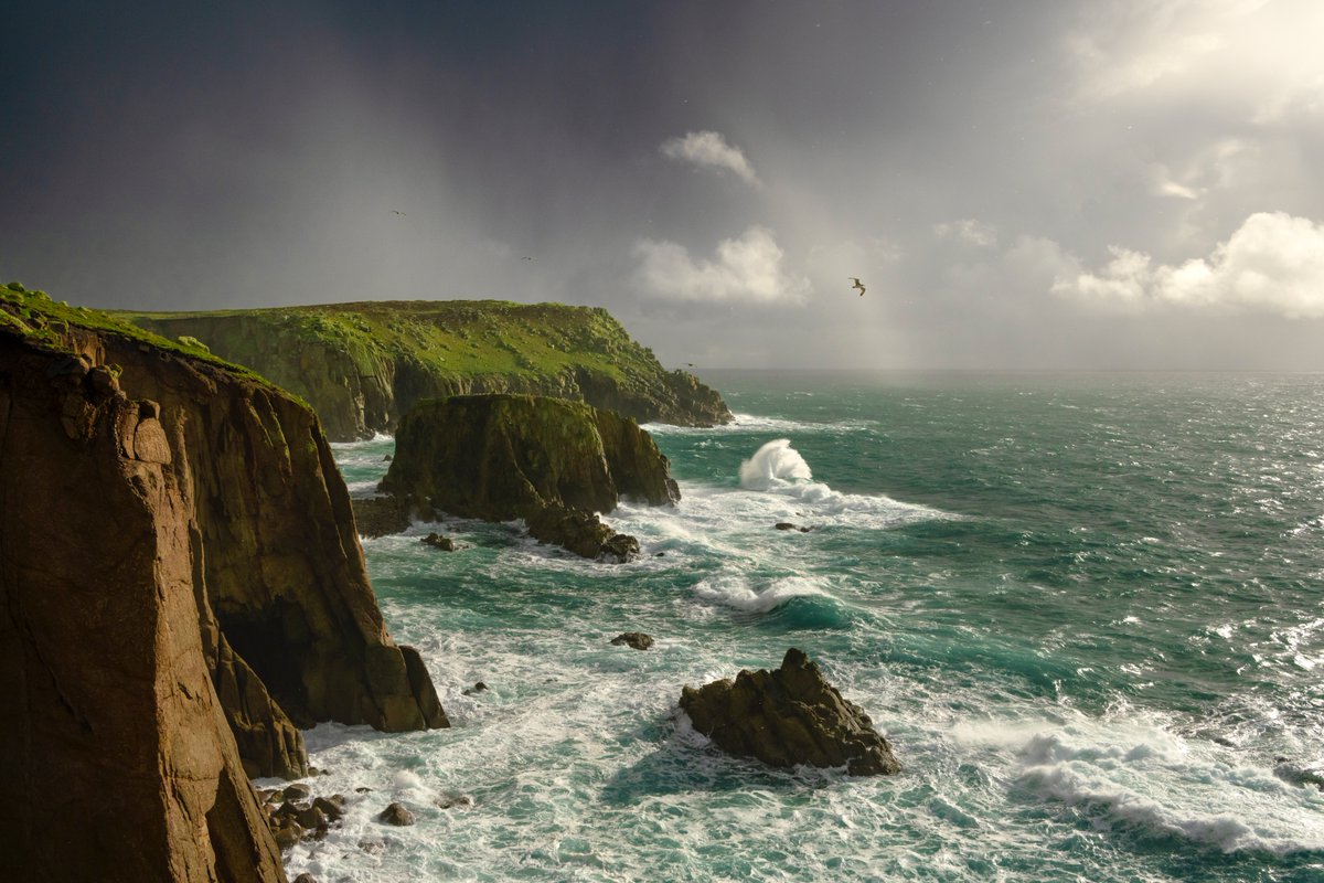 I love photographing the coast of England. It varies so much and I could stand their for hours just watching the waves one after another crash open the rock cliffs and sandy beaches...