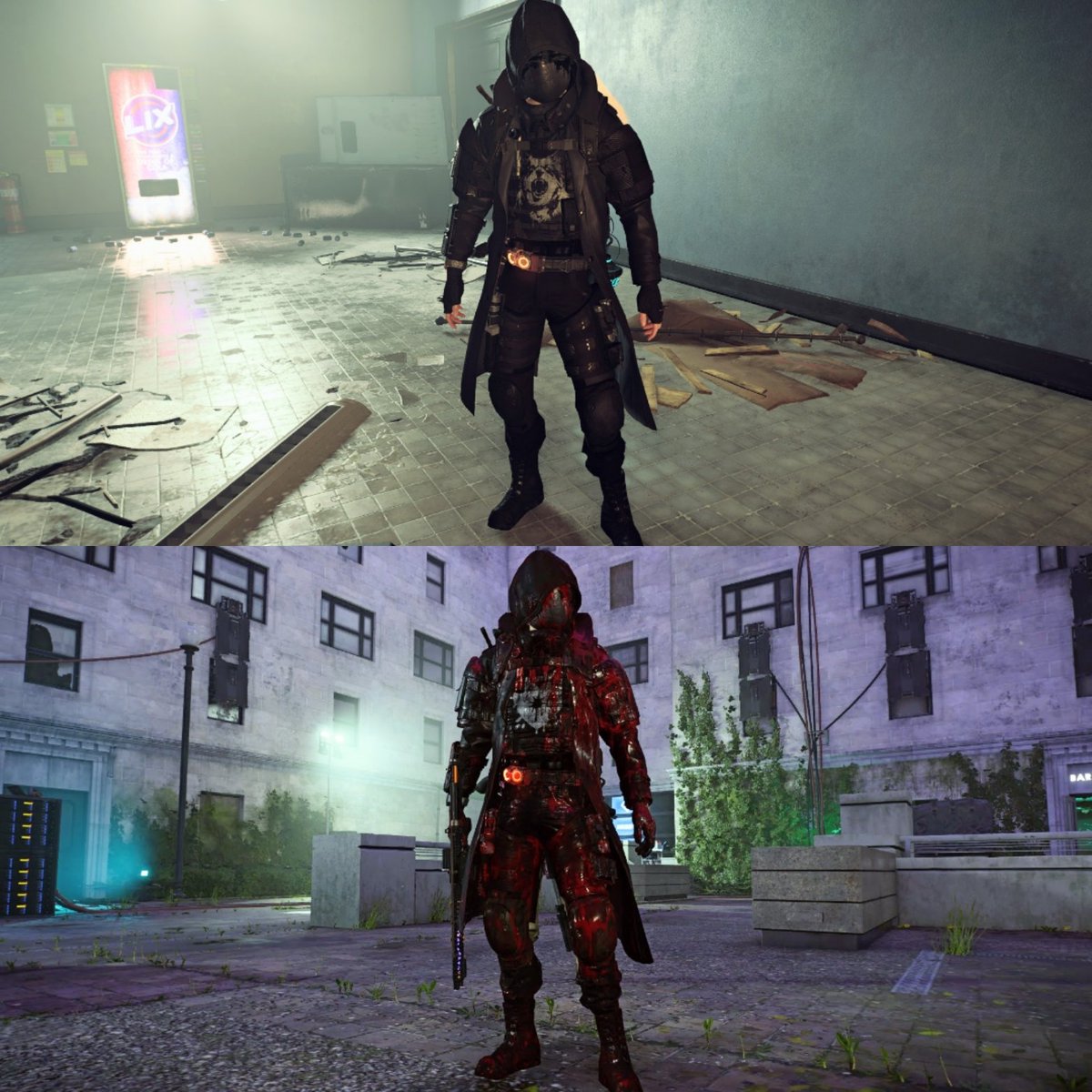 So now I've finished the Bloody Valentine event, it left me wondering...
Which houndsman set do you prefer??? 
For me I love the classic black but the red is growing on me the more I see it...
#twitch #TheDivision2 #division2 #Ubisoft #ubisoftpartner
