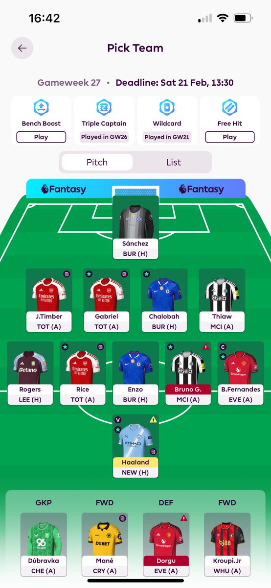 FinlayHyt's tweet photo. @FPL_Cortado Any tips? 
0.5 in the bank 
2 free transfers :) https://t.co/t0hYZU2ycm