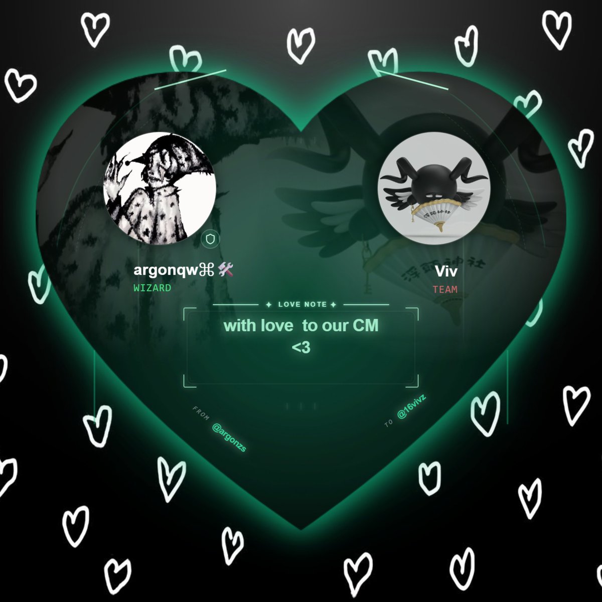 gMagic <a href="/16vivz/">Viv</a>

thank you for keeping this place warm and alive
for answering us
for caring
for making it feel like home <3<3<3

<a href="/magicblock/">MagicBlock ✨</a> <a href="/simpletox26/">simpletox</a>