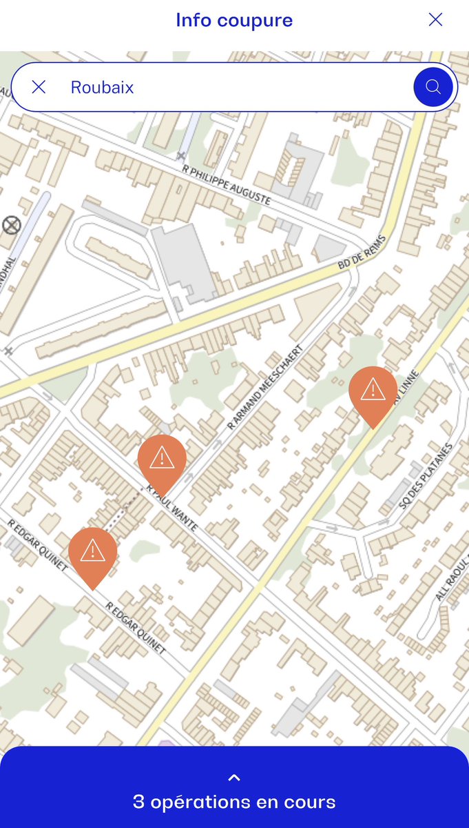 MaelCamerlynck's tweet image. Roubaix s’est à nouveau parée de son manteau de neige… mais sans électricité pour de nombreux habitants. Pannes à répétition, commerces pénalisisés, familles impactées. Après l’insécurité, voici l’énergie. L’improvisation permanente n’est pas une politique.#Roubaix #neige #panne