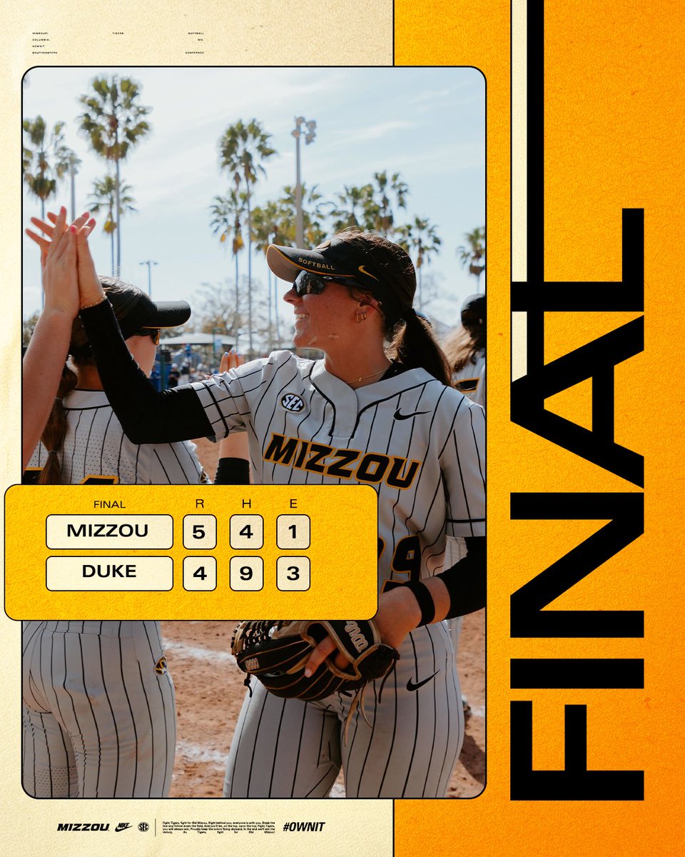 Mizzou Softball tweet media