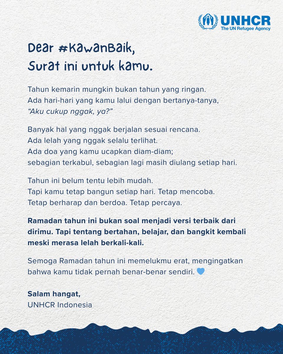 UNHCR Indonesia tweet media