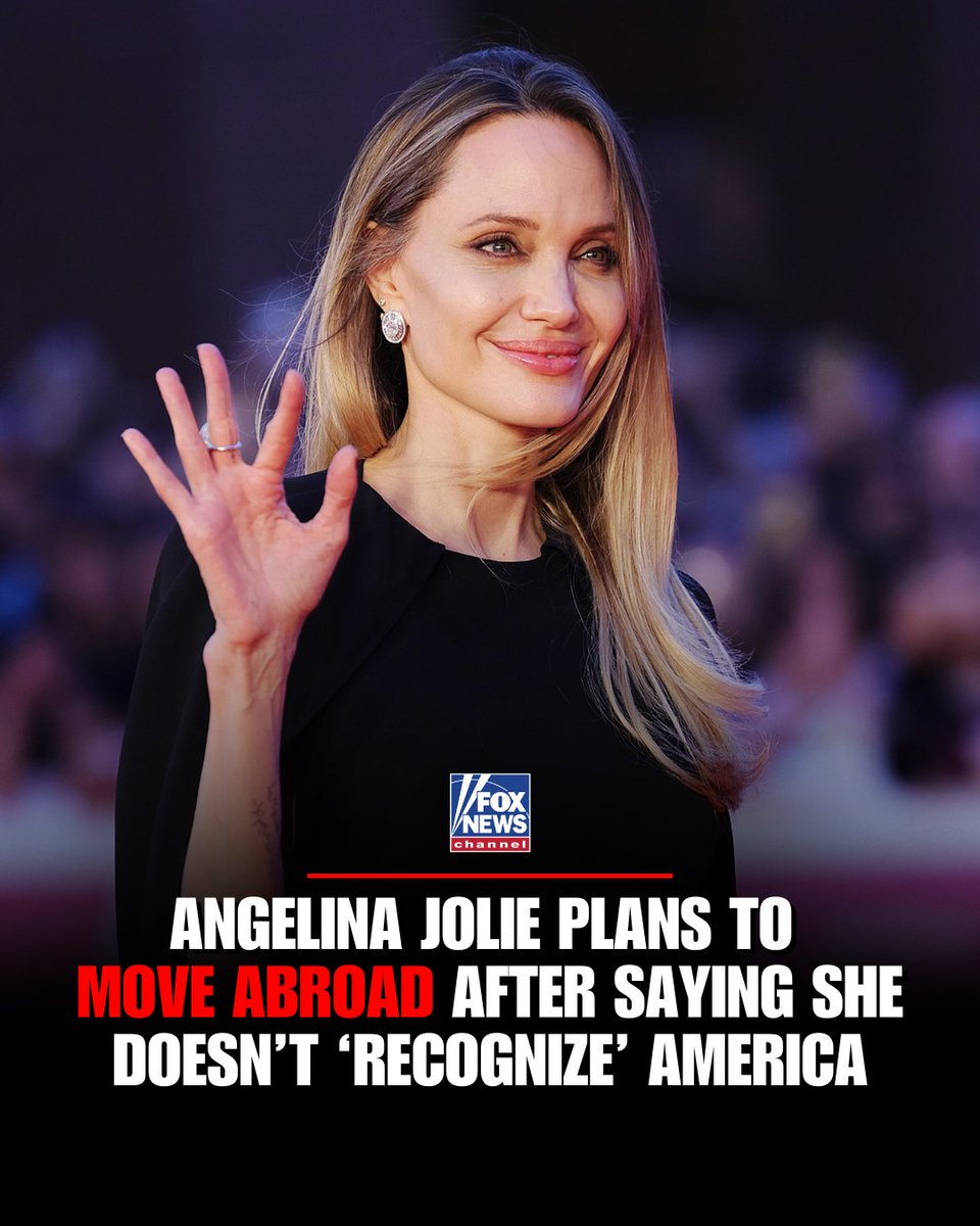 STAR-SPANGLED SNUB? Angelina Jolie Signals Possible Move Abroad, Says She “Doesn’t Recognize” America Today

Oscar-winning actress Angelina Jolie is hinting that her next chapter may unfold outside the United States, revealing she has long planned to move abroad once her children