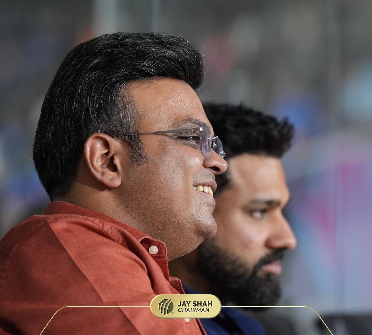 Fantastic atmosphere in Colombo with ICC Men's #T20WorldCup ambassador <a href="/ImRo45/">Rohit Sharma</a> in attendance, giving cricket fans a thrill as he promotes this great tournament globally on TV and social media.