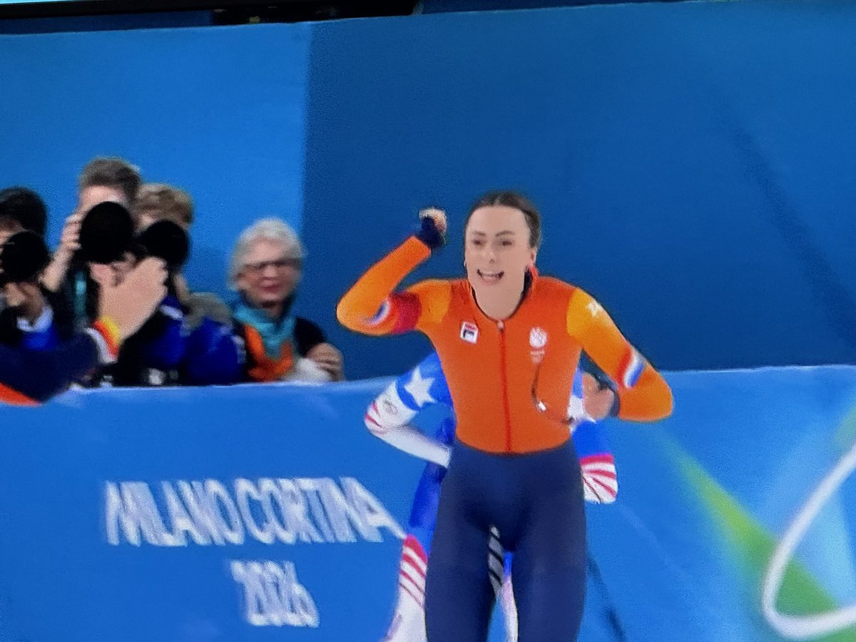 SuperFemke!! Goud!! Legend! Enne zuurlinks Nederland: jullie mogen nu openlijk meejuichen #Olympics2026