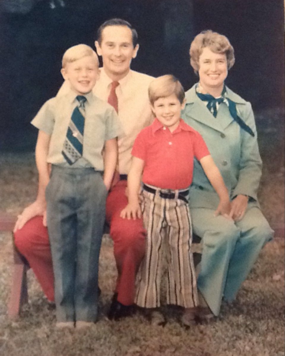 spaceinnutshell's tweet photo. Charles Moss Duke Jr. who served as the Lunar Module Pilot for Apollo 16 in April 1972, became the 10th person to walk on the Moon.

To get his sons, excited about his mission, he asked them if they wanted to “go to the Moon” with him by being in a photo he would leave there. https://t.co/FkcV67OxIO