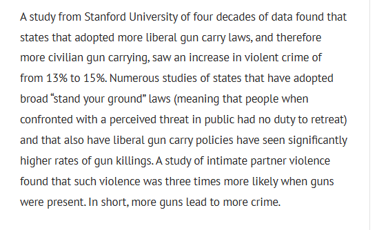 Hilarious to see them still beating this drum when we have just seen the broadest carry rights expansion in US history. After Bruen, the antigun holdouts like NY, CA, and NJ were forced to issue permits to the broader public for the first time. At the same time, lots of formerly