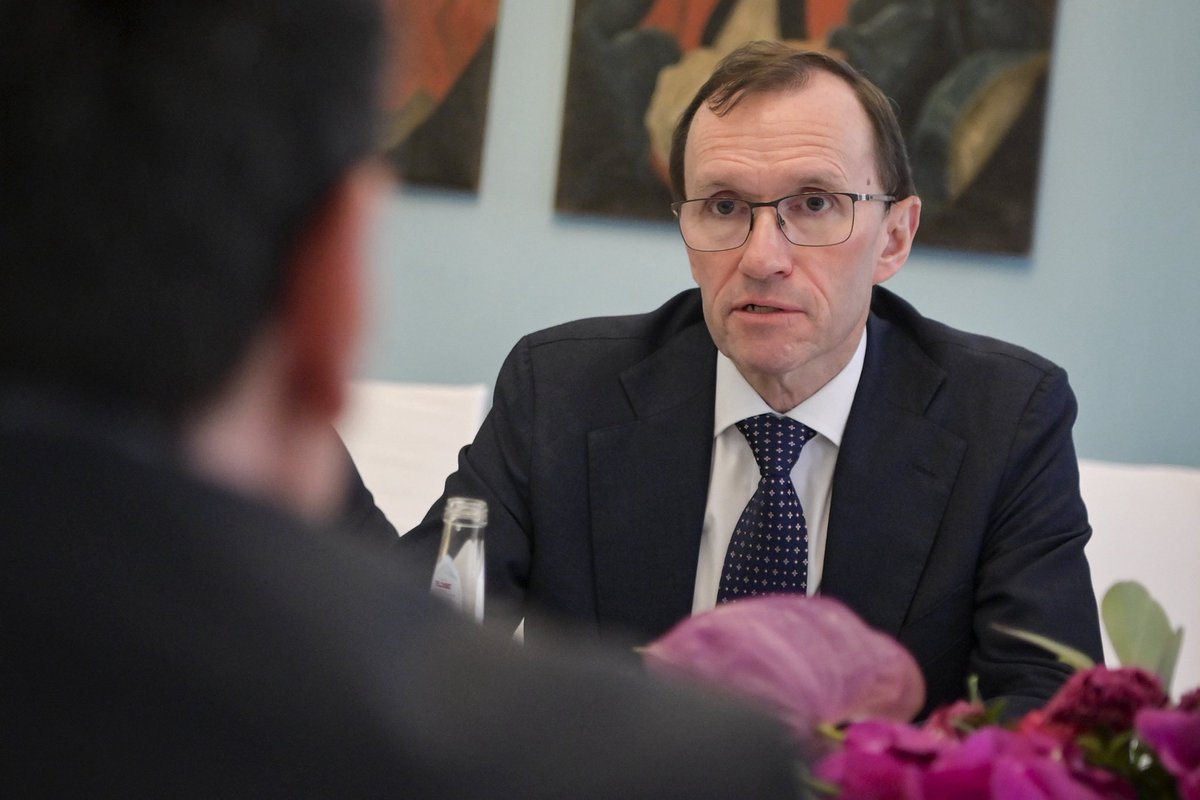 On the final day of the Munich Security Conference, I met Norway’s Foreign Minister Espen Barth Eide and discussed security in our region and our continent, our bilateral cooperation, and thanked him for Norway’s support in advancing our membership in the Council of Europe.