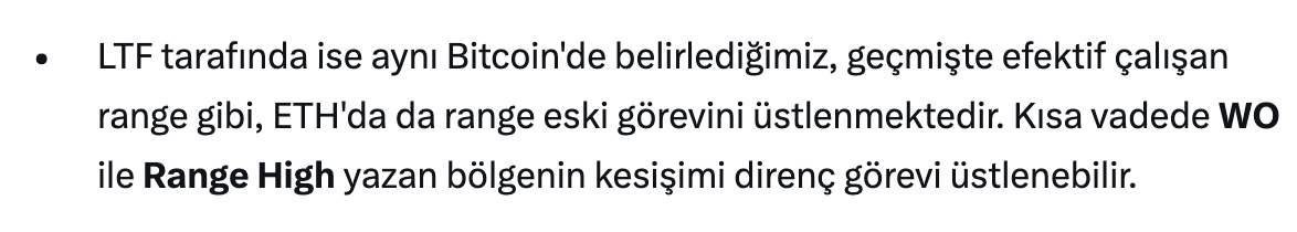 Efloud's tweet photo. Kısmen katılıyorum. Altcoin'lerin %99'unun çöp olduğunu düşünüyorum. Ancak istatistiki olarak elimde bir veri var ve ben bu veriden defalarca para kazandıysam, ağır scam olduğuna inanmadığım her ürünü "yine" trade'lerim. Paramı da ekseriyetle kazanırım, bu profil de bunun bir örneği.

Daha 4 gün önce OKX TR birlikteliği ile yayınlanan, bütün pariteleri incelediğim araştırma raporundan yazdığım analizi ve akabinde olan durumun grafiğini alta ss olarak atıyorum.

Ben o analizden güzel bir para kazandım. 
Kumar mı oynadım? Müneccim miyim? Falcı mıyım? Astrolojiden mi yararlandım? 
Pür pak kurumsal seviye nedir, fiyat aksiyonu nedir bunların 10 senedir back-test'ini ve bilfiil reel zamanlı testini yaptım ve kuralımı uyguladım, paramı kazandım. İçerik (video) doldurmak için altında inanılmaz anlamlar aramaya gerek yok. Fiyat o direnci kırıp yürüseydi ne olacaktı? $2150'de stop olacak ve 1R para kaybedecektim. 1R neye tekabül ediyor? Bakiyemin 2-3%'üne. Ben ise bu pozisyon kurgumdan an itibariyle 2R para kazandım. Bunu ne yapacağım? Paramı realize edeceğim, bir sonraki pozisyonlarda kazandım diye götüm başım ayrı oynamayacak. Aynı stabilite, istikrar, disiplin ile hayatıma devam edeceğim. Bildiklerim, başarımın önüne geçene kadar benim silahım olmaya devam edecekler.

Ne demek istediğimi anlıyor musunuz? Bu bir bilimdir, bunlar birer stratejidir. Ben de bunu öğrenmiş, uygulamış, canlı olarak da sizlere gösteren bir örneğiyim. Kimse gelip de fikrimi değiştiremez.

Hadi diyelim kripto kumar veya şanslıyım. E kardeşim ben bunları USDCAD paritesinde de yapıyorum, noktasal olarak hem de. Oraya da mı kumar diyecekler veya orayı da mı manipüle edecek güçteyim :)

https://t.co/3kPi7rKyxZ

Herkes bildiğini konuşsa çok güzel olur. Ben nasıl gidip sağlık hakkında ahkam kesmiyorsam keşke herkes de aynı bakış açısında olsa. Cahilleri artık dinlemiyorum bile ama okumuş etmiş adamlardaki bu ne cüret ben anlamlandıramıyorum.