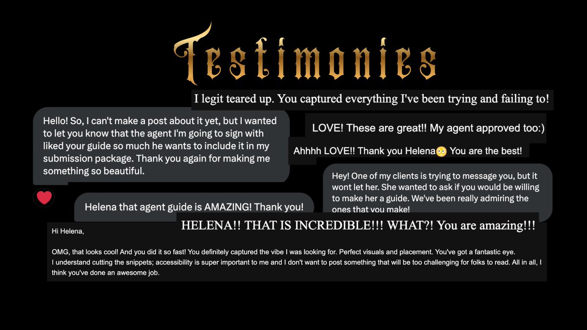 Helena is ✨AGENTED✨ tweet media