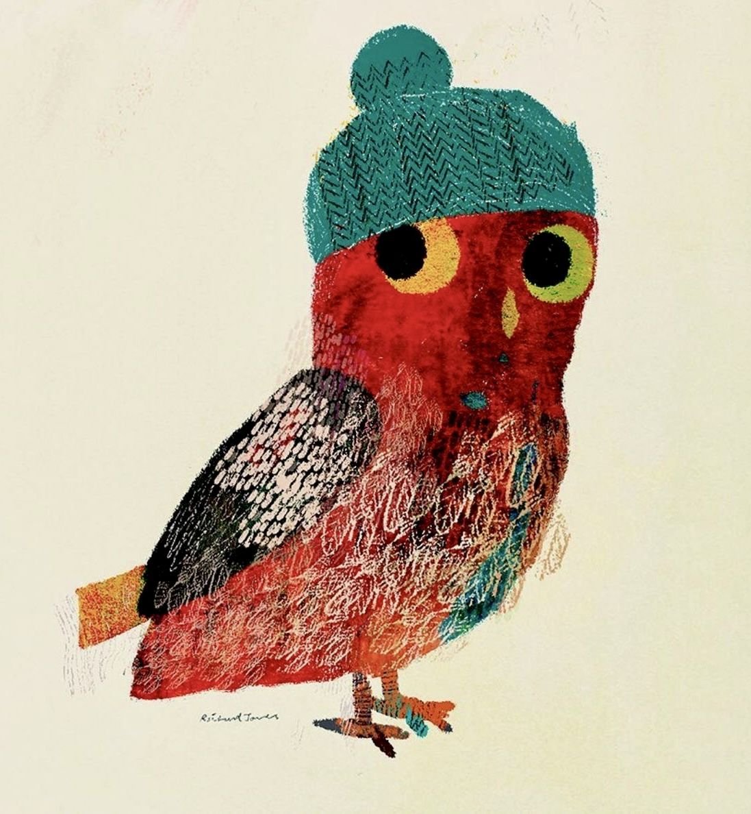 Owl illustration by Richard Jones