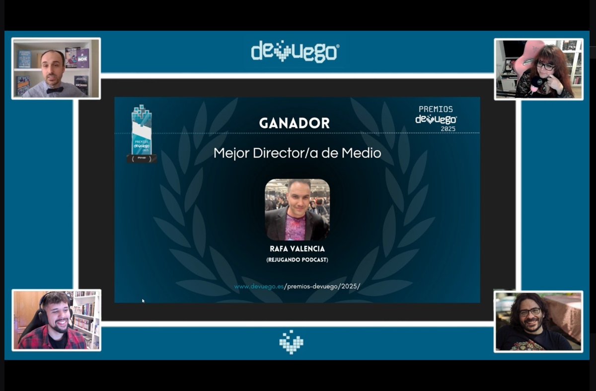 Felicidades <a href="/ReJugando/">Rejugando Podcast🕹️</a> y <a href="/RaffaValencia/">𝓡𝓪𝓯𝓯𝓪 𝓥𝓪𝓵𝓮𝓷𝓬𝓲𝓪 💎ℝ𝔼𝕁𝕌𝔾𝔸ℕ𝔻𝕆💎</a> 🎉🎉🎉🎉

Muchas gracias a nuestros oyentes y toda la comunidad de rejugando por hacer posible este hito, sois los mejores.