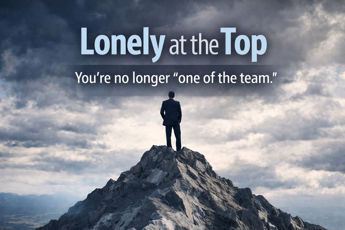 First-time managers often say to themselves:
“I feel alone.”

You’re no longer “one of the team,”
but you’re not yet fully accepted as a leader.

It’s a strange psychological no-man’s-land.

What did nobody warn you about when you became a manager?