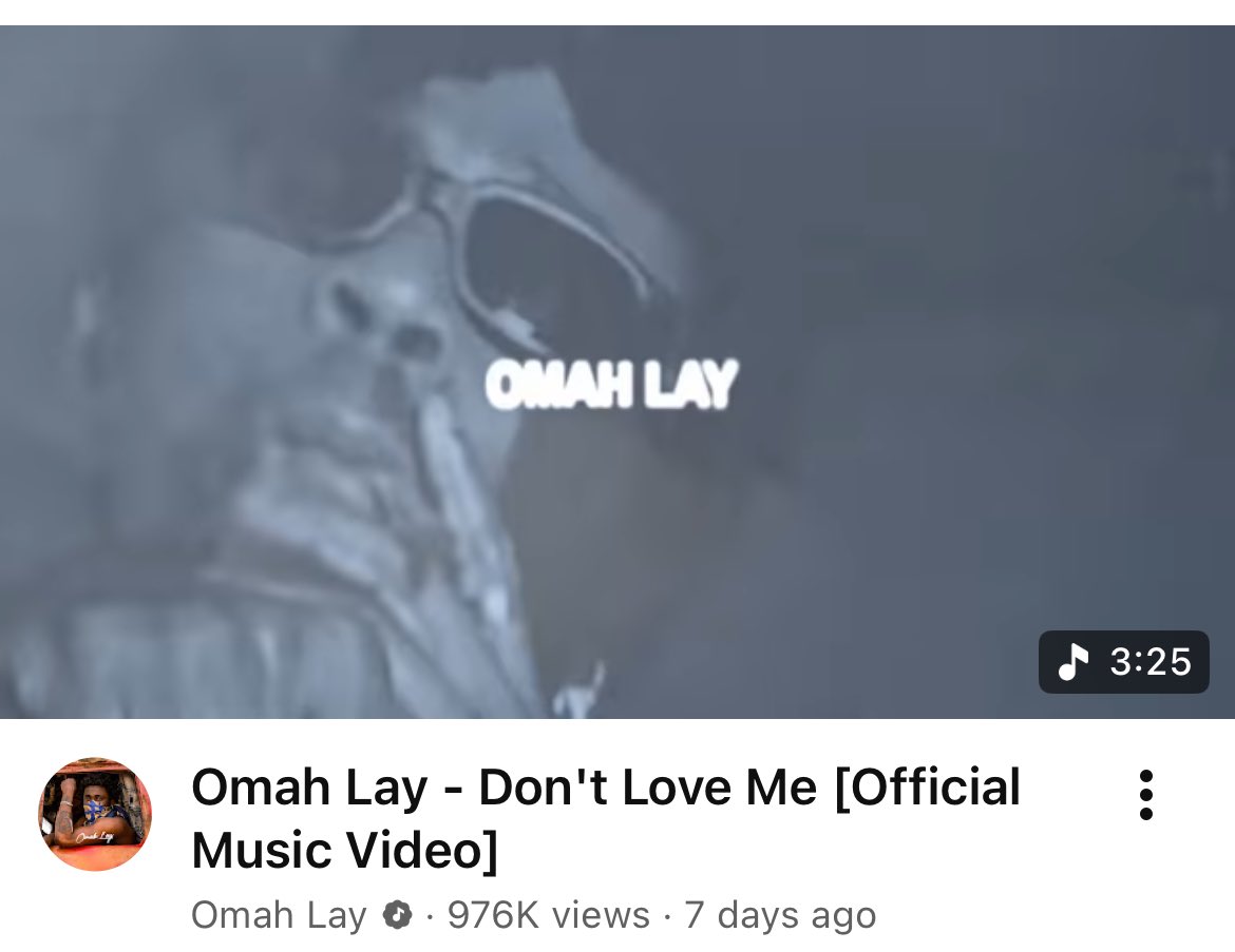 Which one will hit 1m organic views first?