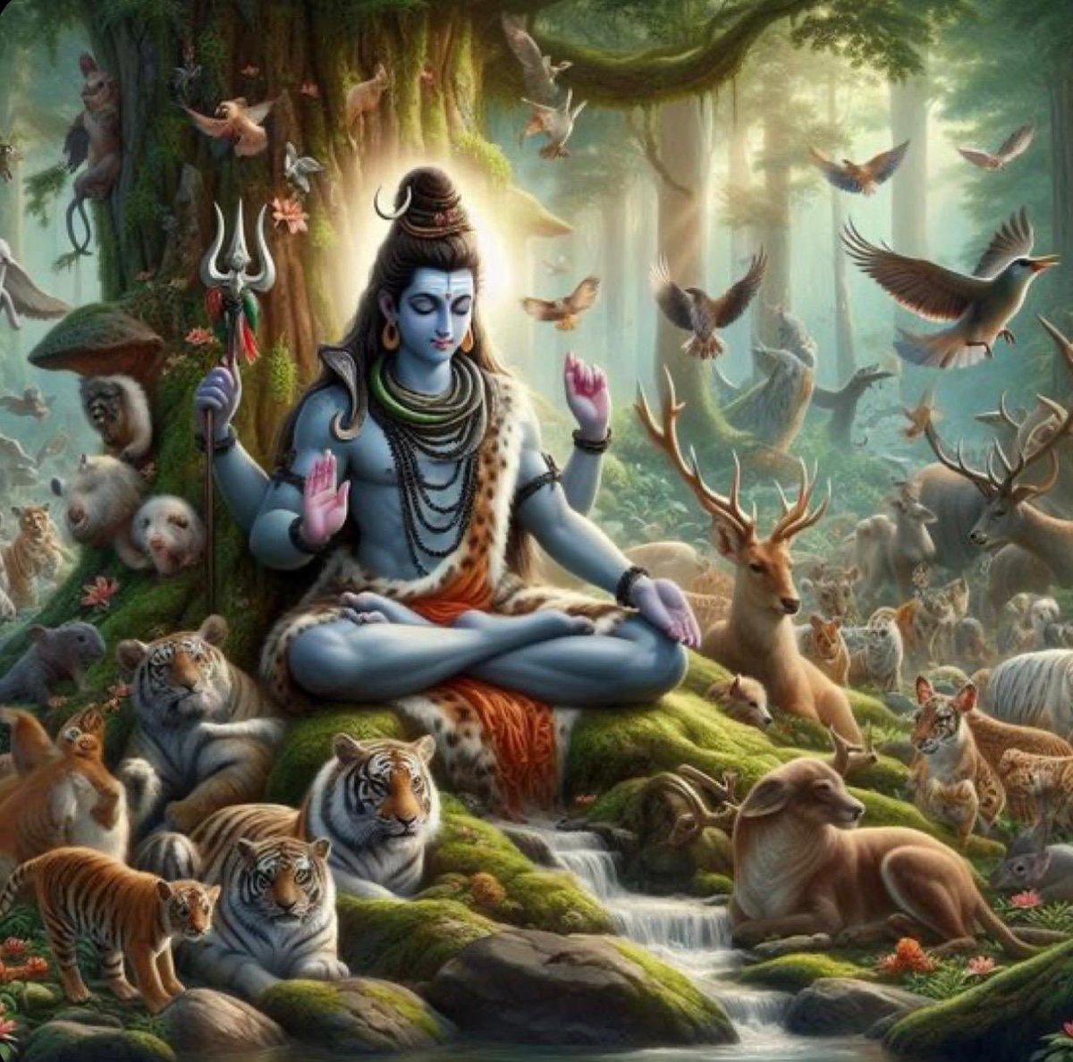 The Chaar Prahar of Maha Shivratri. 
The first meaning of the four watches of the night is that they lead the atma through the four phases of life: Brahmacharya, Grihastha, Vanprastha, and Sanyas. These are reflected by the four aspects shown by Lord Shiva: