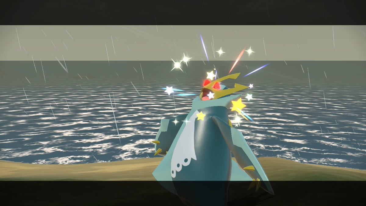 La chance est de retour ! Après 65 rencontres seulement (1/585), le Pingoléon baron shiny apparaît ! Très content qu’il soit tombé rapidement, j’aime bien son shiny ! <a href="/TheHolomovement/">Holo</a> <a href="/NauziraTv/">Nauzira</a> <a href="/fali_nyah/">Falinyah</a>