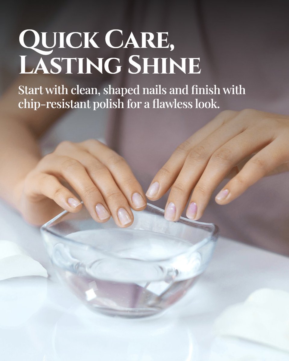 bonitasoasis's tweet image. Want polished, professional nails fast? Start with clean, shaped nails, moisturize cuticles, and finish with a chip-resistant polish for a lasting shine. Quick care, big impact. What's your go-to nail tip for a flawless look?

#Bonitasprings #Headspa #Bestsalon #Bestnails
