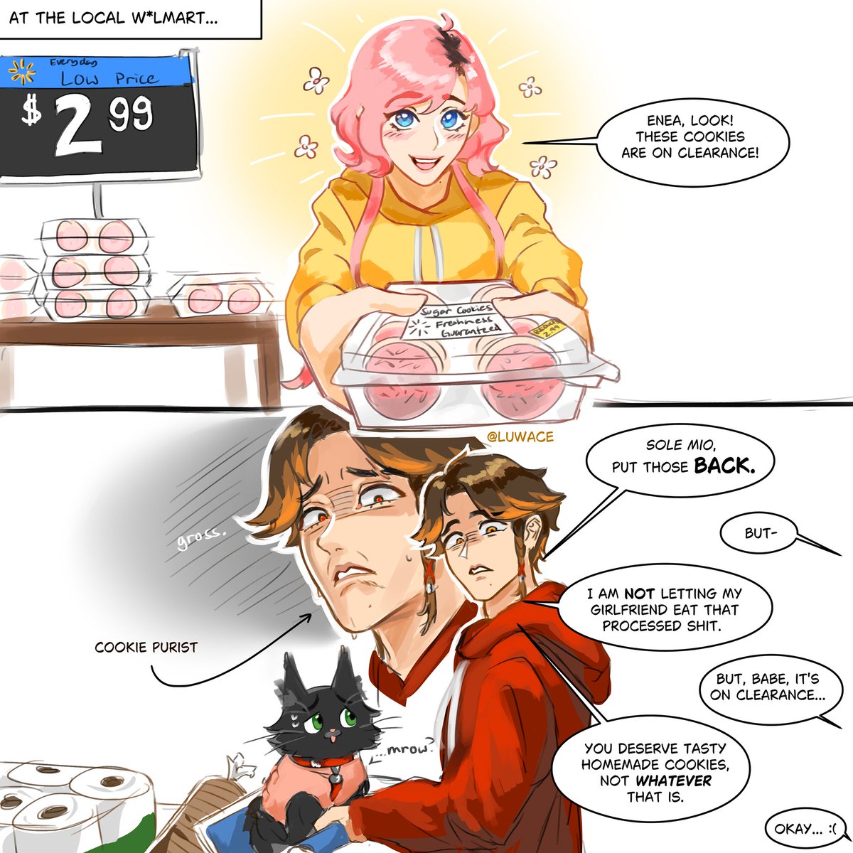 sunshine and sparrow at W*lmart #APEX #ApexLegends