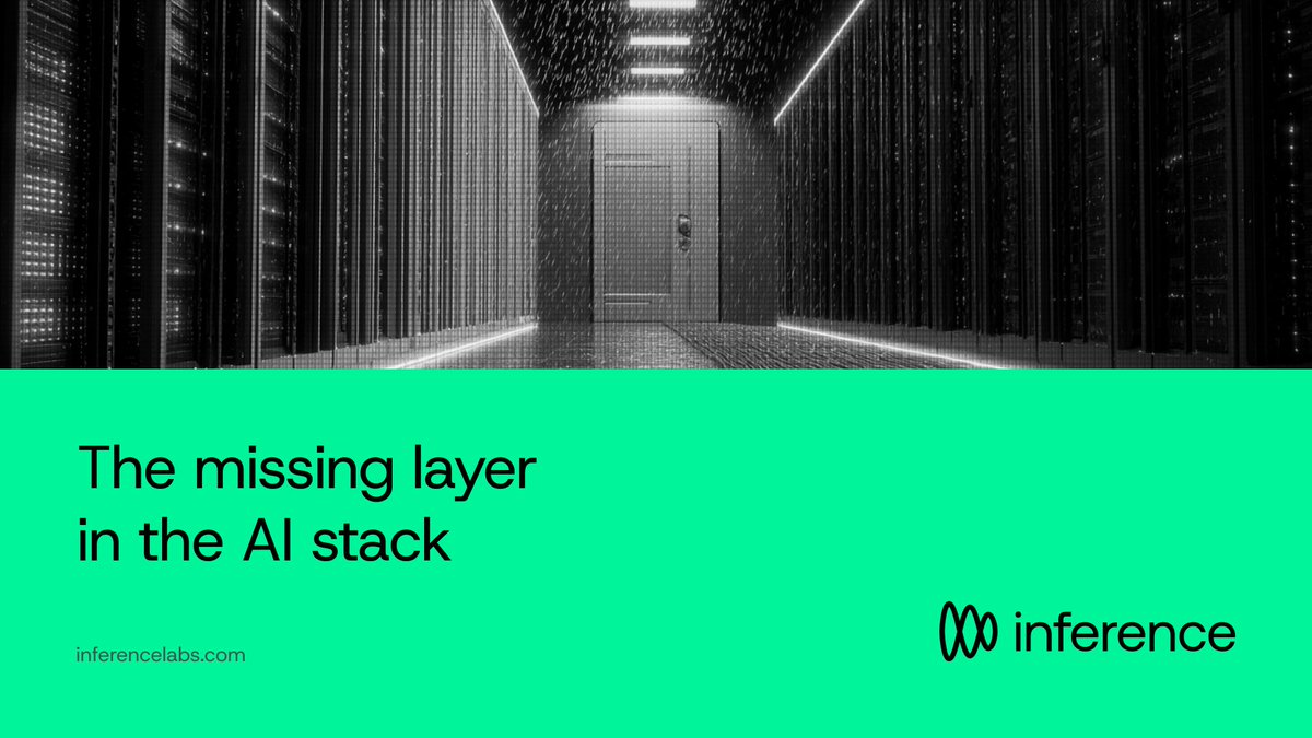 As agents start touching money, logistics, and infrastructure, “trust me” stops working.

Critical systems need proof, not promises. That’s why we’re building verifiable inference at Inference Labs.