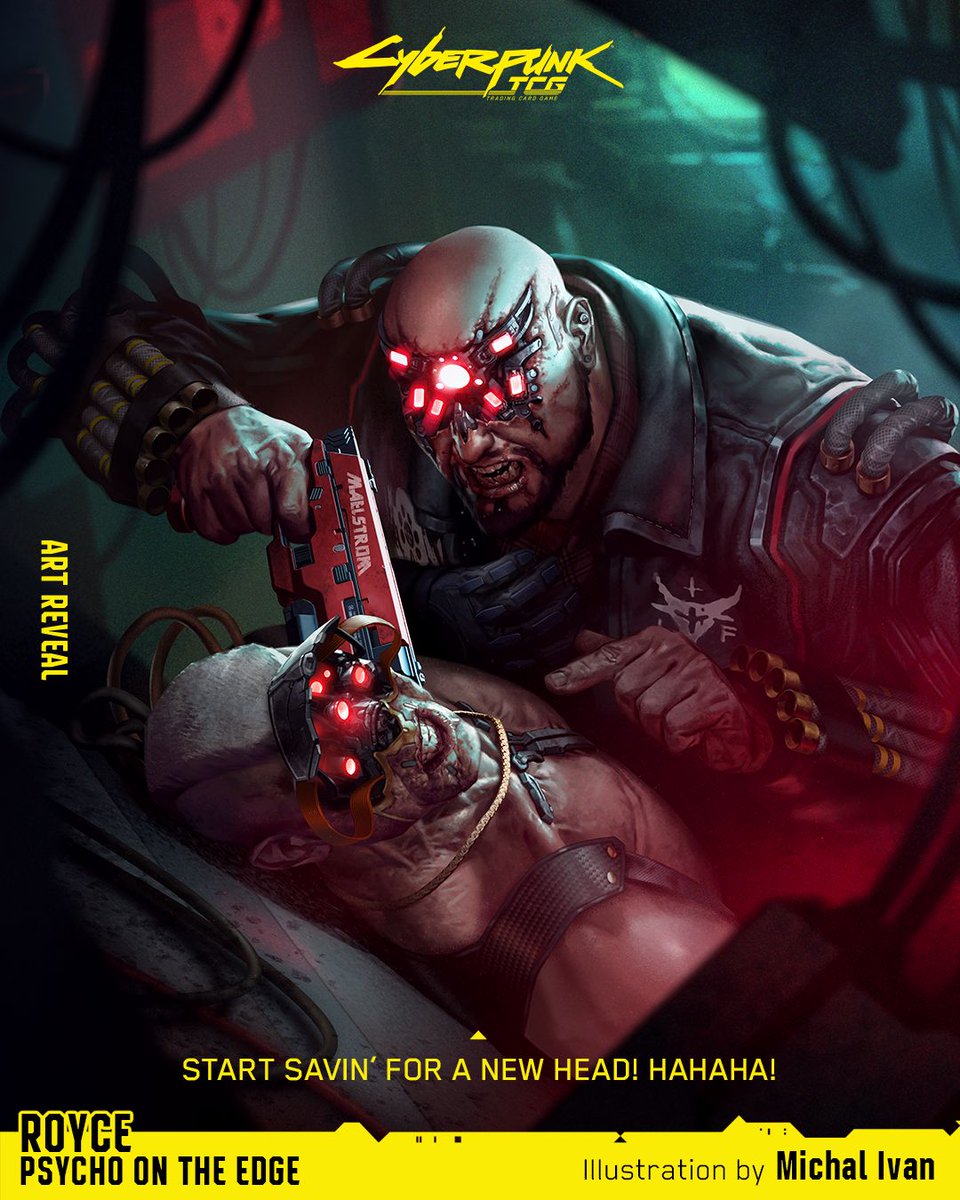 Cyberpunk Trading Card Game tweet media