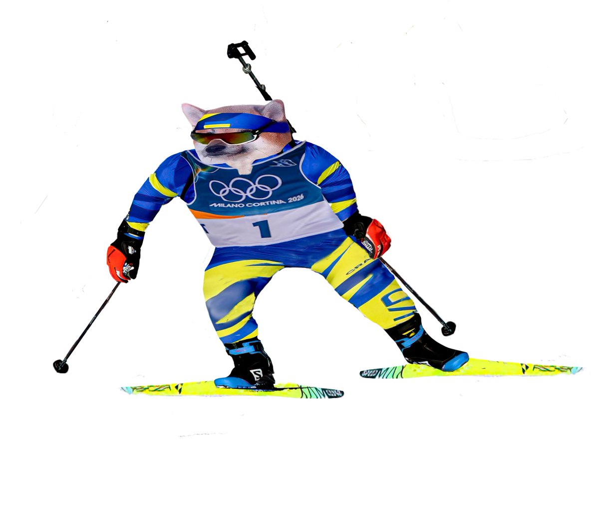 Important: Remembrance is not a violation! In tribute to all Ukrainian Olympians, the NAFO forge is creating commemorative fellas for the #NAFOlympics.  I present the 20km Biathlete Taras Lesiuk. Please support @UA24_gov_ua with donations.  <a href="/Official_NAFO/">North Atlantic Fella Organization</a> <a href="/ky_painter/">KY Painter</a>