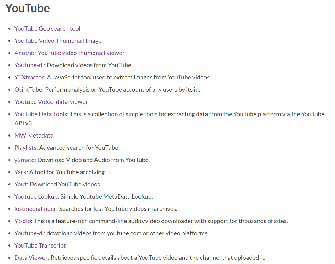 onlineosint's tweet photo. YouTube OSINT resources, tools and free tools
https://t.co/EJbG8Gt6Xh
#OSINT #YouTube #Search https://t.co/UtW4MfCqYp