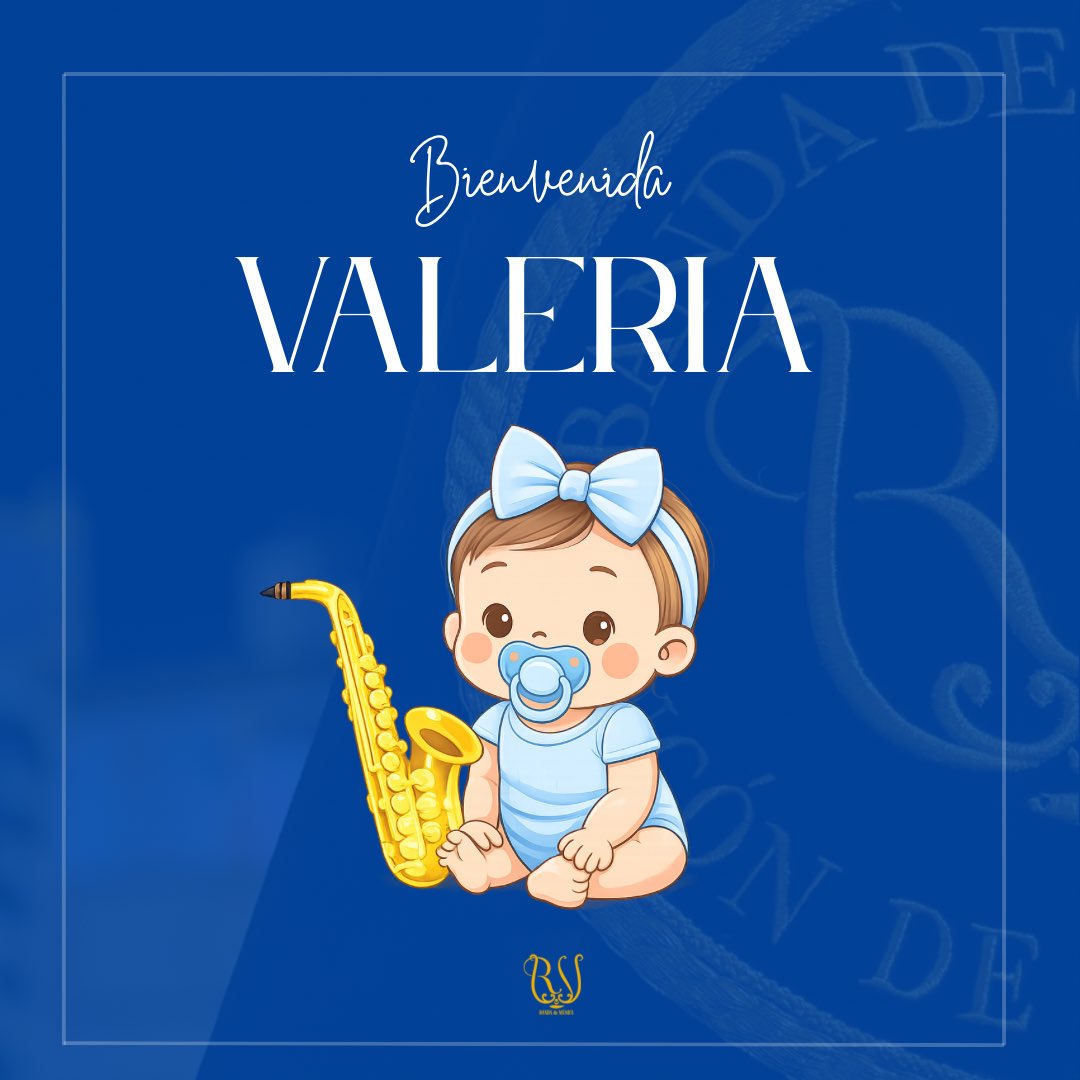 VALERIA👶

Muchas felicidades a nuestro director Adrián Ruiz y a nuestra saxo tenor Noelia Jiménez por su primera hija.🫂

Desde nuestra familia rinconera le damos la bienvenida y le deseamos todo lo mejor.💙

#AlCompasdelRincon #Valeria