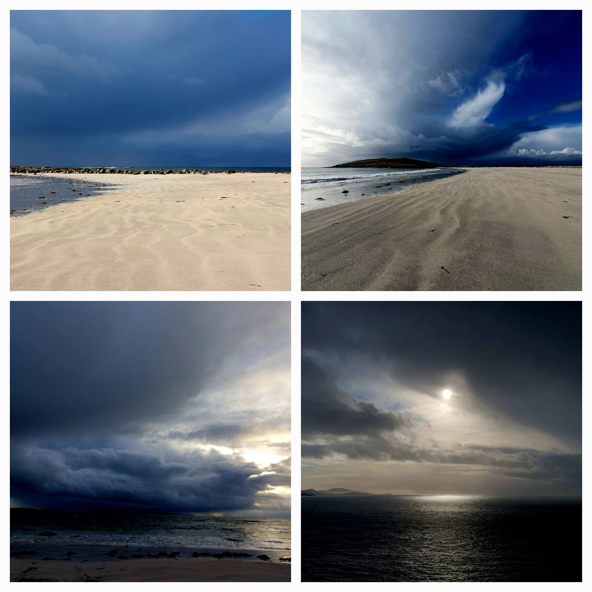 elgeeko1506's tweet image. #StormHour in South Uist this afternoon 💚