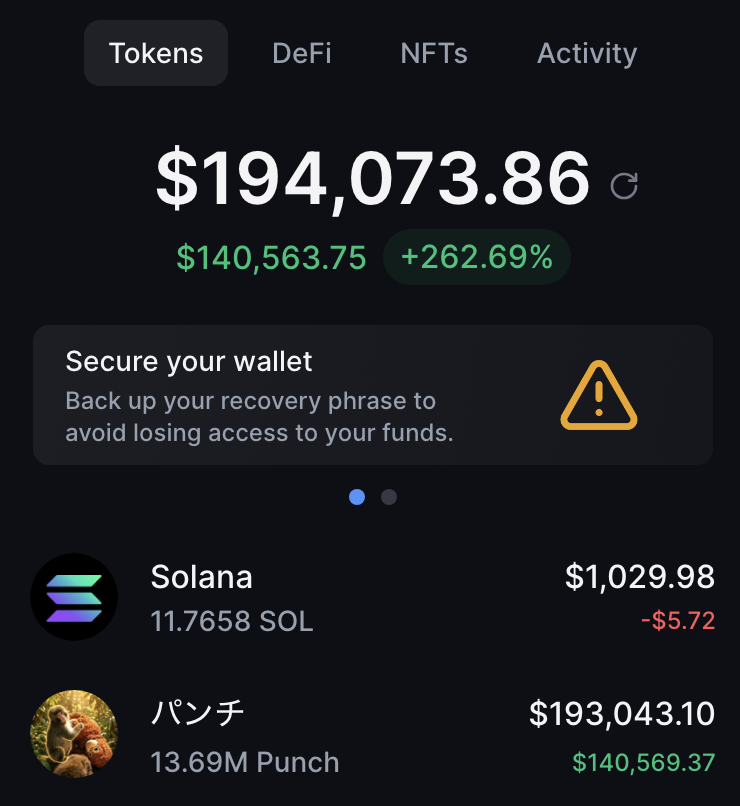 ItsAnonApe's tweet image. **k!! Just made $200,000 from $punch and I’m giving away 100 $SOL

I will be helping 10 of you guys (10 SOL) per each. It can be used to buy your first memecoin or to buy your first Crypto.

Just RETWEET, drop your ADDRESS and make sure you’re a FOLLOWER.

Let’s go fam 🤎