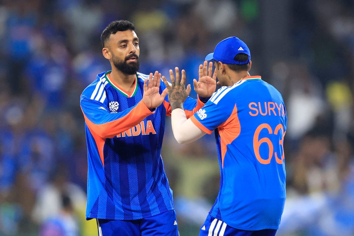 BJP4Bihar's tweet photo. हमेशा की तरह, हर मैदान में… भारत विजयी! 🇮🇳🏏

बिहार के लाल ईशान किशन की दमदार पारी और टीम इंडिया की शानदार, एकतरफा जीत पर पूरी भारतीय क्रिकेट टीम को हार्दिक बधाई।

#T20WorldCup2026 में पाकिस्तान को करारी शिकस्त देकर सुपर-8 में प्रवेश—यह हर भारतीय के लिए गर्व का क्षण है।

जय हिंद! 🇮🇳🔥
#INDvsPAK