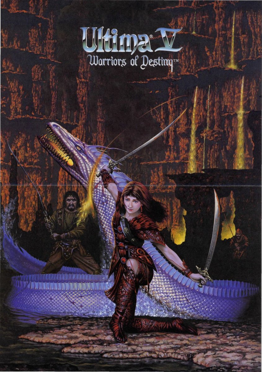 cimerians's tweet image. Ultima V FM-Towns poster art
#RETROGAMING  #Ultima #UDIC