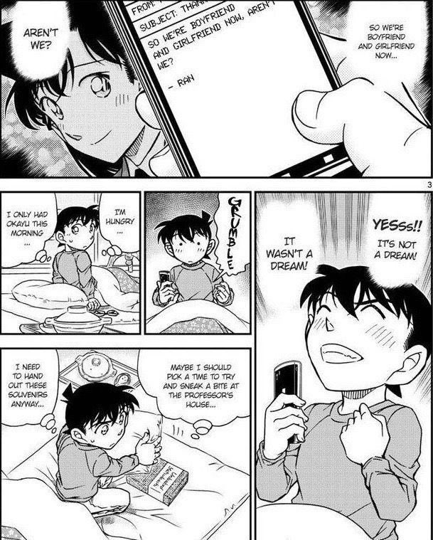 It's not a dream, Conan😛