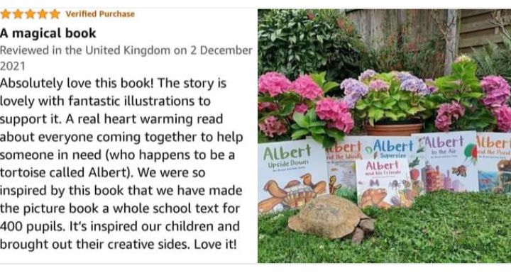 AlbertTortoise's tweet image. LOVE THIS BOOK.. MADE A WHOLE SCHOOL TEXT.. INSPIRED OUR CHILDREN. Ace 5* #Praise from a #primaryschool for #ALBERTthetortoise #books. Please keep posting YOUR #BookReviews. #AvailableNow 9 #ALBERT #picturebooks, 3 #BoardBooks &amp;amp; #ActivityBook Alberttortoise.com
#bookseries