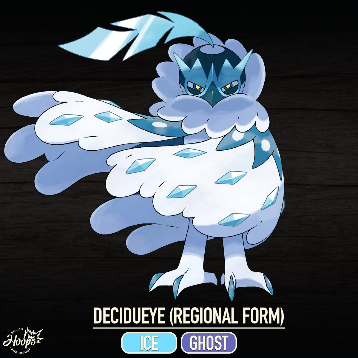HoopsVGM's tweet photo. New Decidueye regional form?!

Gave second regional forms to some Pokemon in my latest video! This one way my personal fave ❄️

Artwork by @TrevenArt_ ! https://t.co/mMPwq72qOA