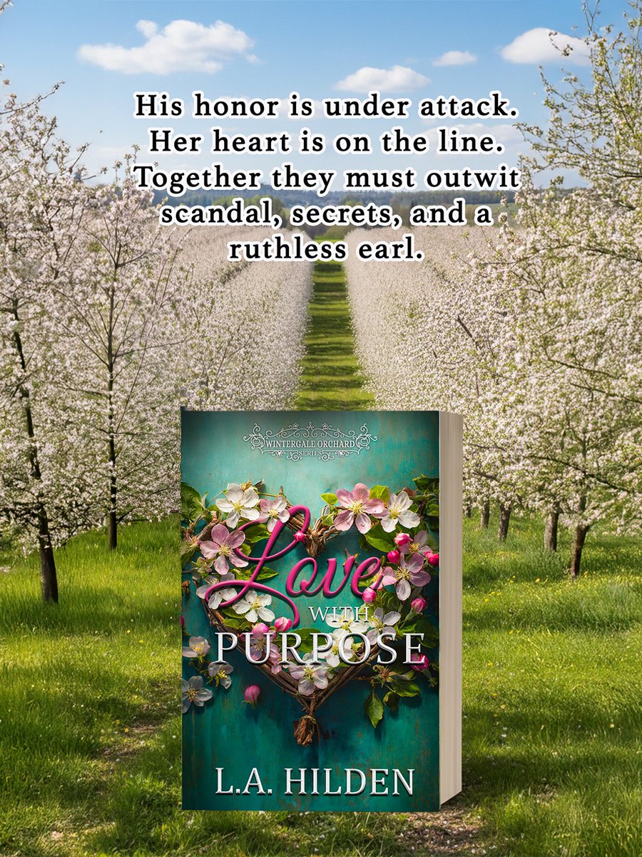 A nobleman’s fight for honor collides with a lady’s search for truth, igniting scandal, desire, and danger in London’s glittering Season.

lahilden.com/love-with-purp…

#readers #Kidnapping #Regency #romance #AHerculeanEffort #GreekMythology #mythology #WintergaleOrchardSeries