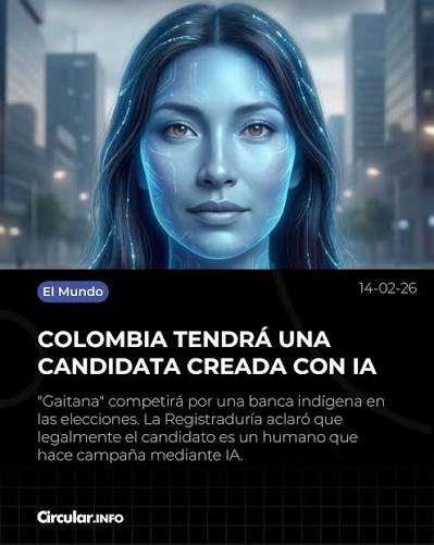 He observado más de 100 elecciones en casi 30 países y rara vez digo “esto nunca lo había visto” pero para las elecciones 🗳️ legislativas en 🇨🇴 por primera vez en la región habrá una candidatura basada y personificada en la  IA 🤖. 🤯🤯🤯🤯