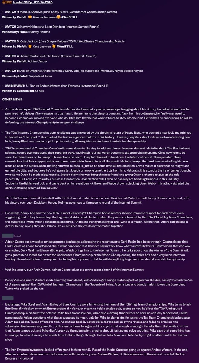 Top Gun Wrestling tweet media