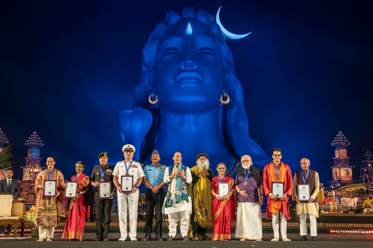 Bhavya Bharat Bhushan celebrates those individuals whose exceptional commitment, service &amp; vision for the Nation have a profound impact in the shaping of Bhavya Bharat. Congratulations &amp; best wishes to the recipients for their inspiring, exemplary commitment to the wellbeing of