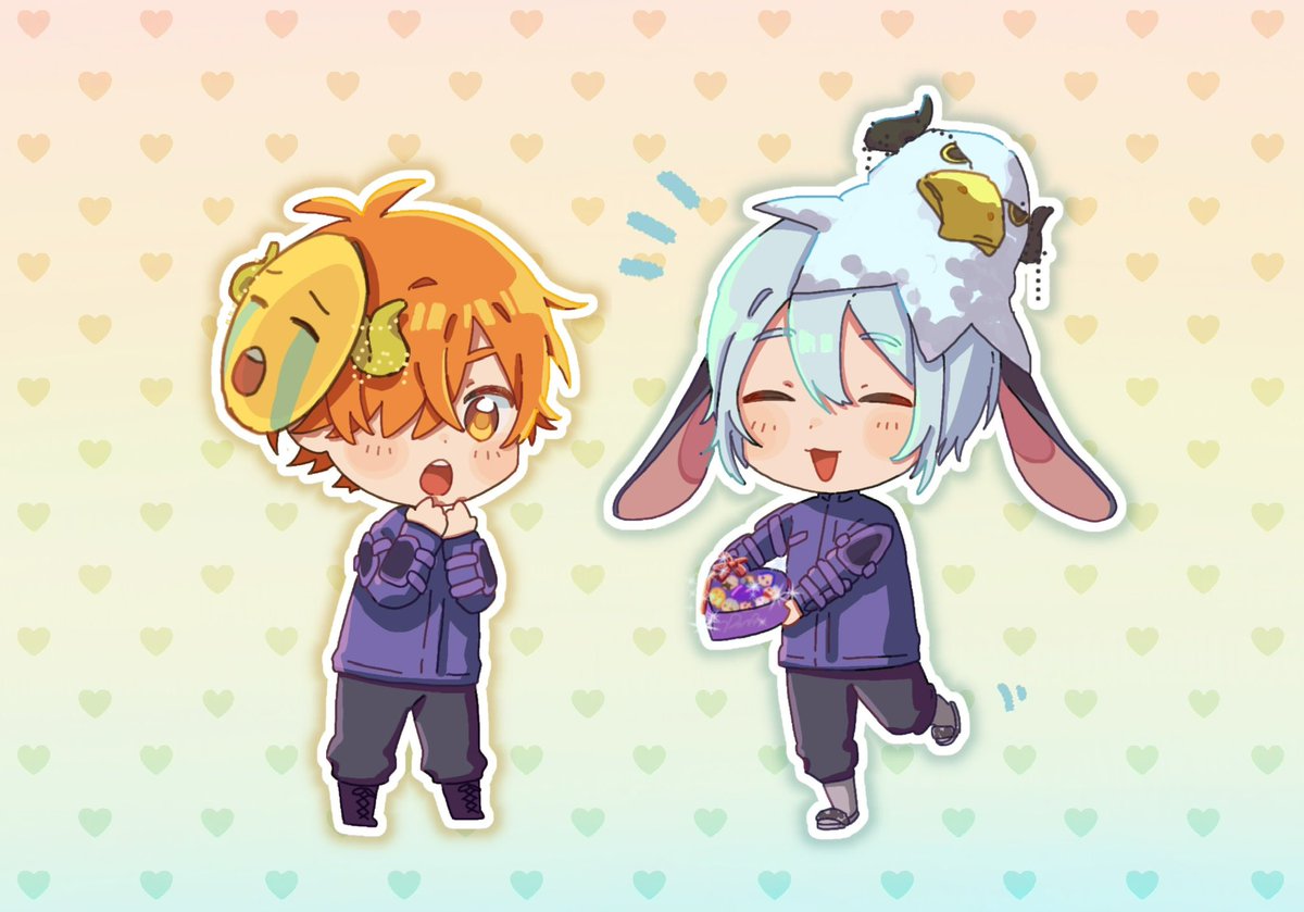 ぺんちゃん Dear13ro #ぺんちゃんの絵本 #ねく支部 師弟バレンタイン💝💝💝