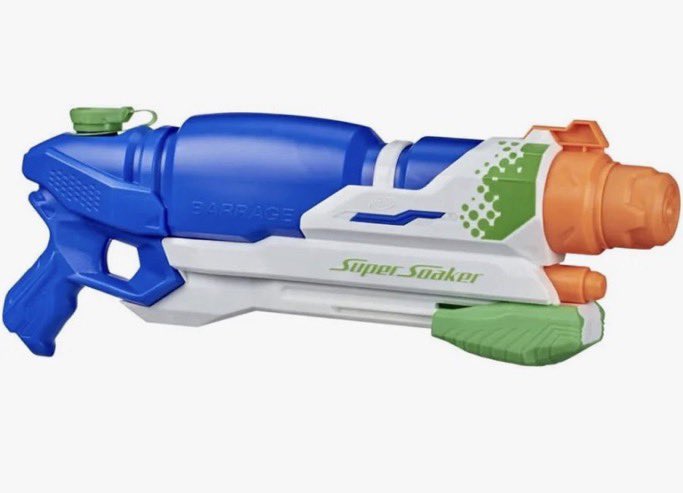 everyone coming out saying they thought this was what the water gun looked like.. guys just how big did u think wills mouth is 😭😭😭