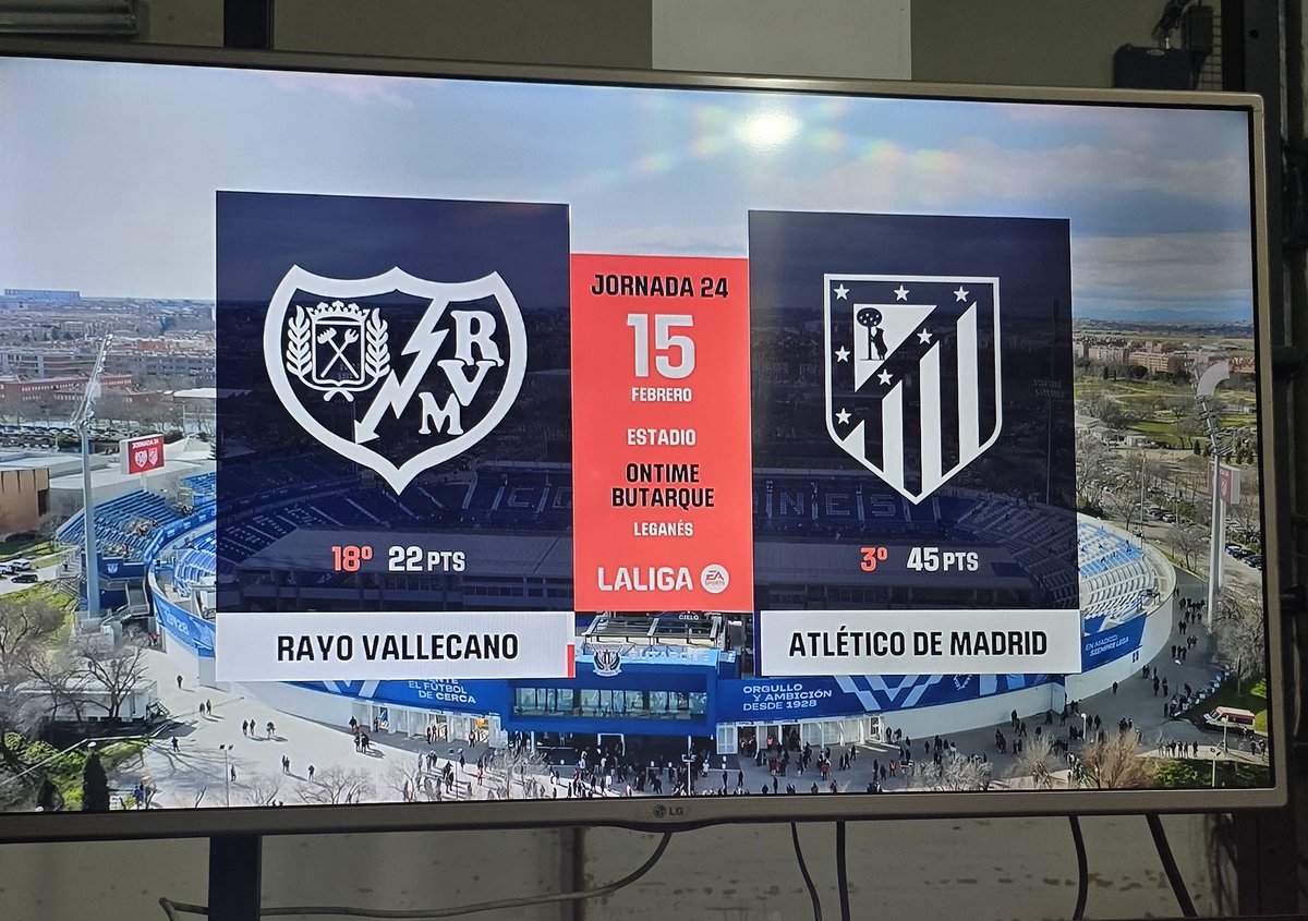 leandrozapponi's tweet image. Ya estamos listos!
Te relato #LaLiga 🇪🇸
 ⚽ #RayoVallecano (@RayoVallecano) - 👕 #AtléticoDeMadrid (@Atleti)
#Fecha22
🎙 @jbuscalia
📟 610-1610
📺 @DSports
#LaLigaEnDSports 
🐸☝️
#NoTeLoPodésPerder