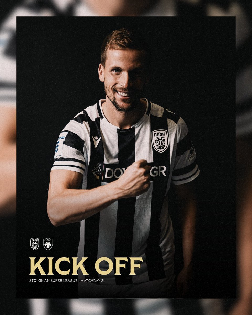 PAOK_FC's tweet image. #KickOff Σέντρα στο ντέρμπι! #PAOKAEK #StoiximanSuperLeague #slgr #OurWay 

ΠΑΟΚ-ΑΕΚ ζωντανά από το paokfc.gr και τα Digital Media της ΠΑΕ ΠΑΟΚ με live περιγραφή, εικόνες και στατιστικά εδώ: paokfc.gr/matches/paok-a…