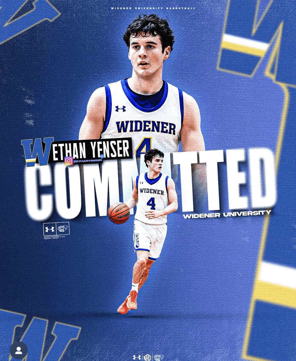 Congrats to Central Pa Elite’s <a href="/EthanYenser/">Ethan Yenser</a> on his commitment to <a href="/WidenerUniv/">Widener University</a> to continue his academic and athletic career #cpelite