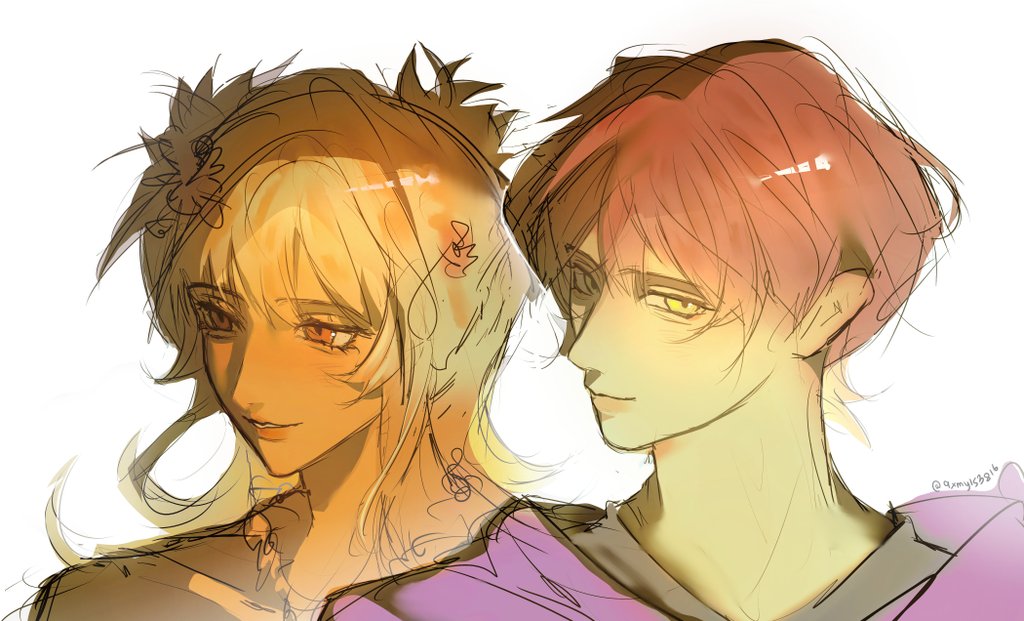 hey!! #hotlineduo #ymis #sidefall