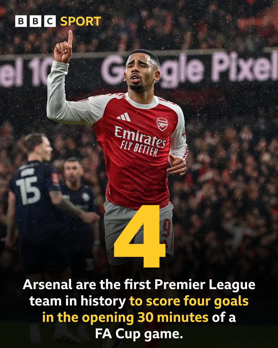 Record breaker and a Record maker…!!!

🔥 

We are the Gunners…!!!

🦅