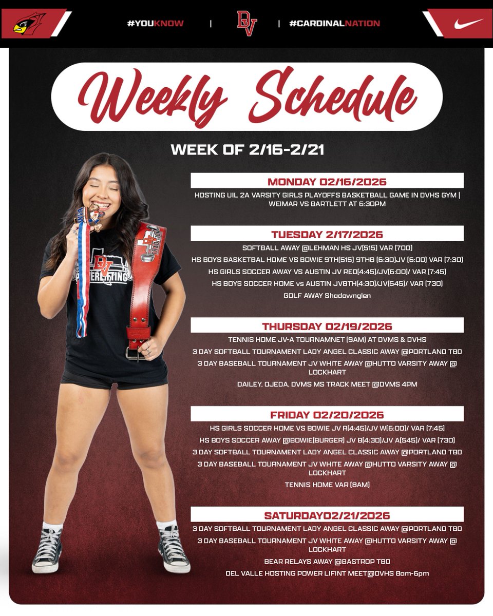 Del Valle ISD Athletics tweet media