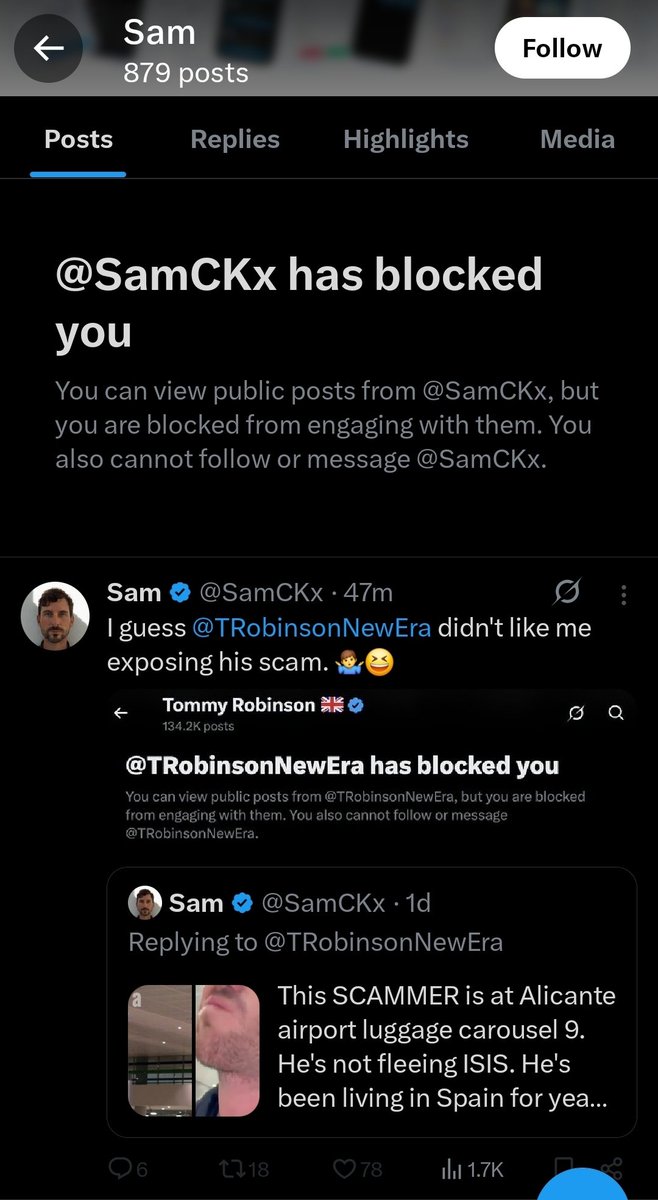 I guess <a href="/SamCKx/">Sam</a> CEO of <a href="/AtlasWallet/">Atlas Wallet</a> didn't like me exposing his scam. 🤷😀